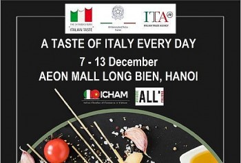 Giới thiệu ẩm thực Italia đến người tiêu dùng Việt Nam