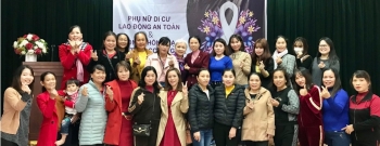 ISDS trang bị kiến thức, kỹ năng cho phụ nữ lao động di cư Hà Tĩnh