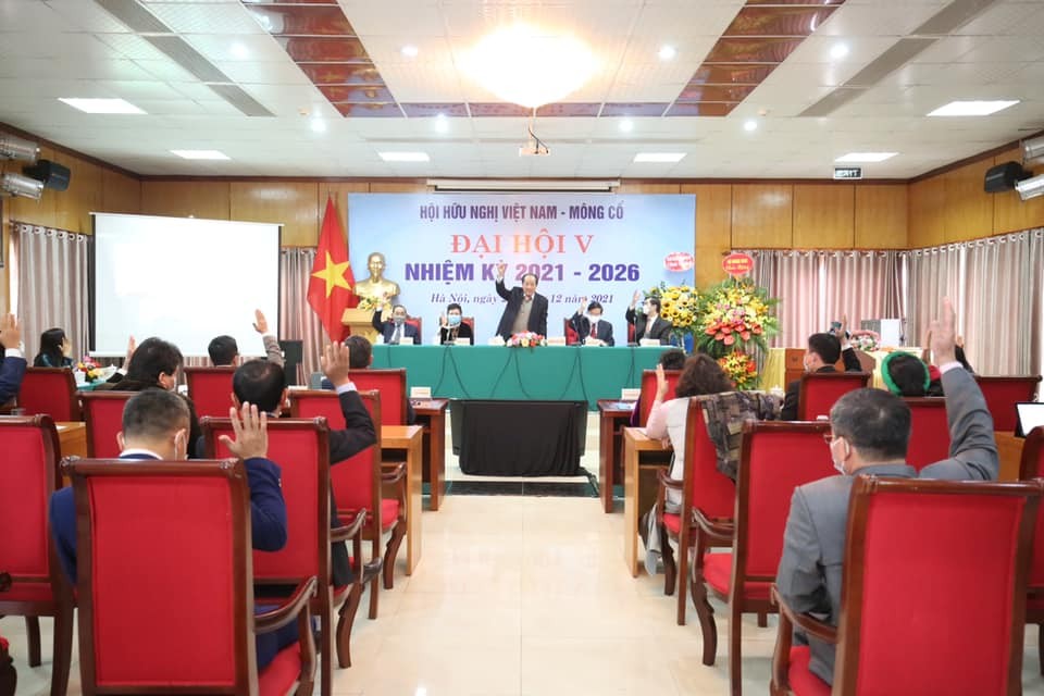 Ông Trần Thanh Nam được bầu làm Chủ tịch Hội hữu nghị Việt Nam - Mông Cổ nhiệm kỳ 2021-2026