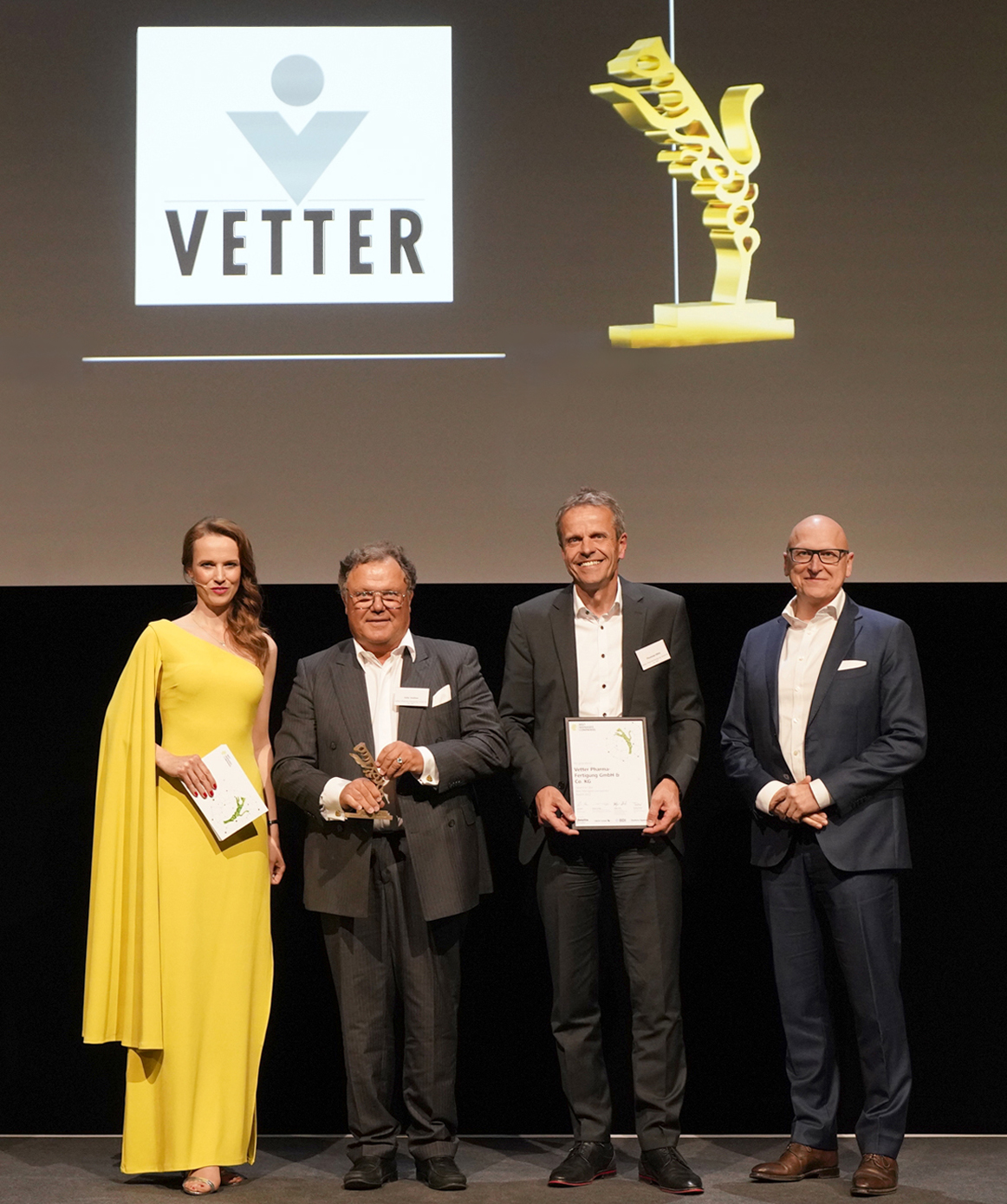 Hãng dịch vụ dược phẩm Vetter giành được Giải thưởng Công ty được quản lý tốt nhất năm thứ 3 liên tiếp