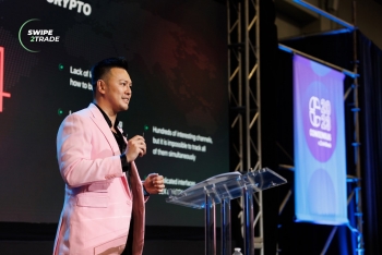 nen tang giao dich xa hoi dua tren blockchain swipe2trade ra mat tai consensus 2023 o austin my