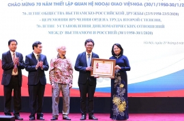 Quan hệ Việt Nam - Liên bang Nga: vững bền, chân thành và rất tự nhiên