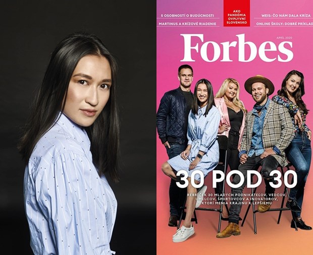 Co gai goc Viet lot top Forbes 30 Slovakia: Pho la soi day lien ket hinh anh 1