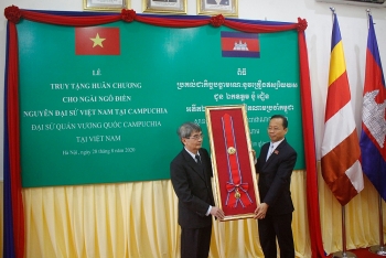 Vương quốc Campuchia tri ân công lao của cố Đại sứ Ngô Điền
