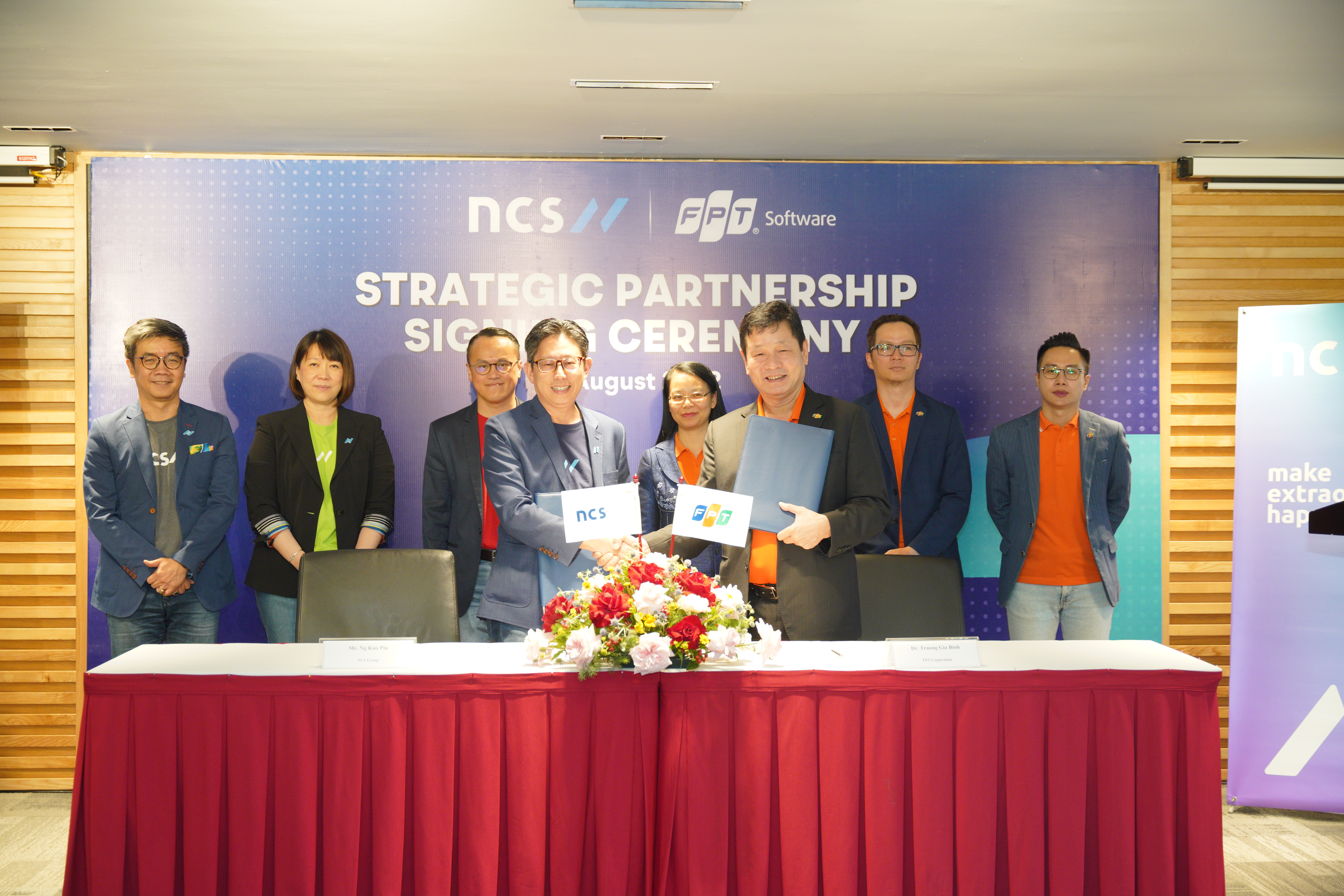 NCS hợp tác với FPT Software khai trương Trung tâm Phân phối chiến lược tại Hà Nội, Việt Nam