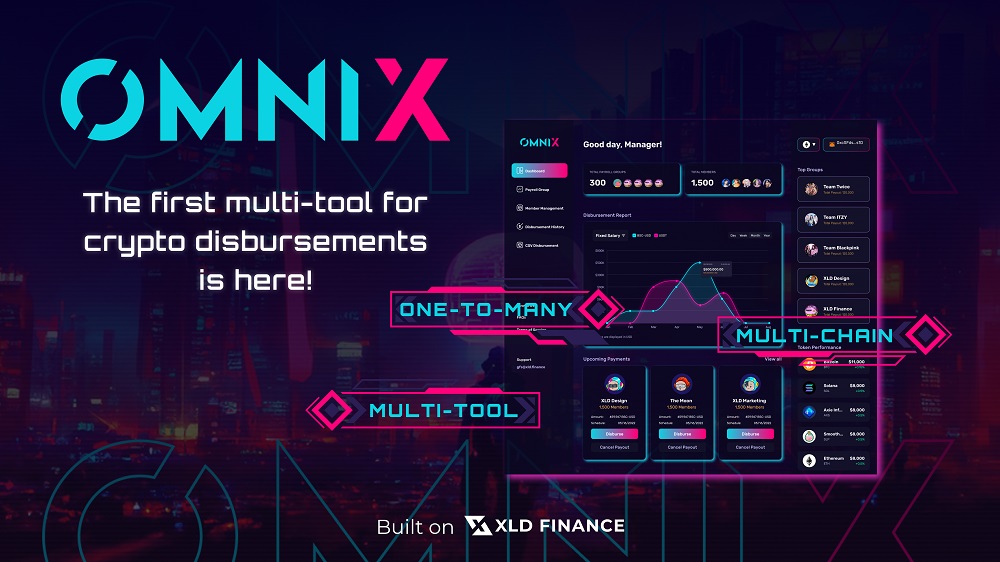 XLD Finance giới thiệu giải pháp OmniX có nhiều ưu điểm vượt trội giúp người dùng giải ngân tiền kỹ thuật số