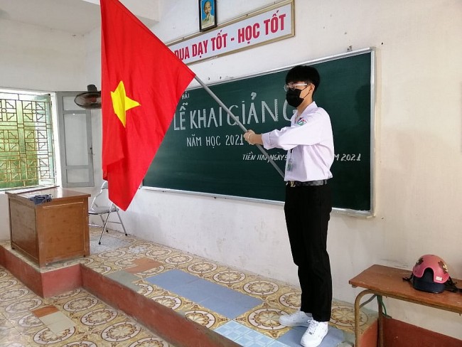 Nhiều hình thức khai giảng trực tiếp đặc biệt mùa tựu trường 2021