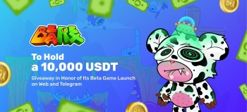 bearex danh 10000 usdt tien thuong cho nguoi choi phien ban beta tren web telegram tu ngay 12 den 269