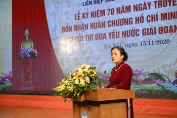 Toàn văn phát biểu của Chủ tịch VUFO Nguyễn Phương Nga tại Lễ Kỷ niệm 70 năm Ngày truyền thống