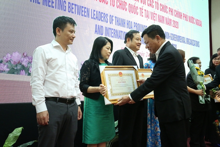 Thanh Hoá kí kết thoả thuận hợp tác với 6 tổ chức phi chính phủ nước ngoài