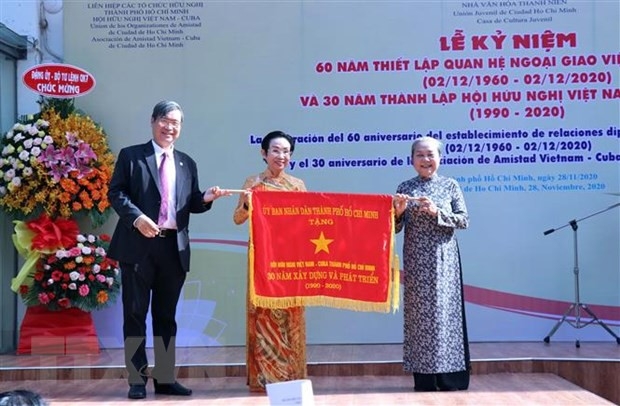 Kỷ niệm 60 năm thiết lập quan hệ ngoại giao Việt Nam - Cuba tại thành phố Hồ Chí Minh
