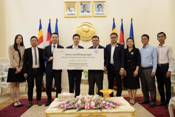 Prince Foundation đóng góp 200.000 USD cho Quỹ Kantha Bopha để chăm sóc sức khỏe cho trẻ em ở Campuchia