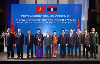 Đại sứ quán Lào tại Việt Nam tổ chức Lễ kỉ niệm 45 năm ngày quốc khánh CHDCND Lào
