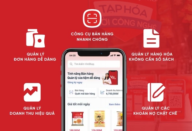 3 lý do để VinShop là “trợ lý” tốt nhất của các chủ tiệm tạp hóa