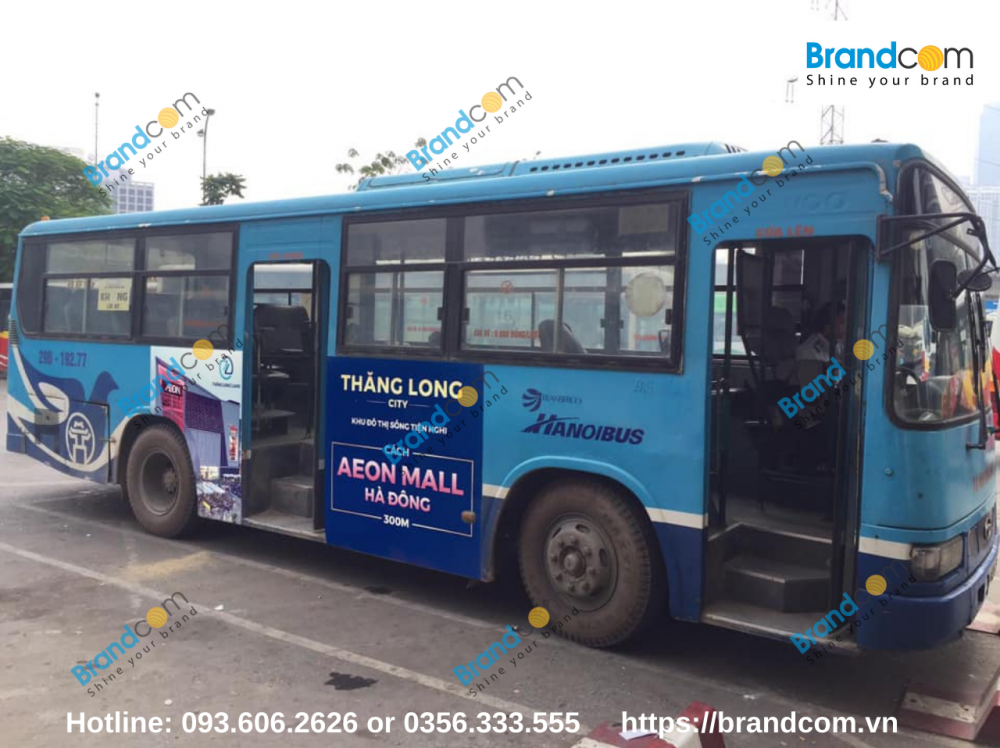 Quảng cáo trên xe bus và các hình thức quảng cáo trên xe bus hiệu quả