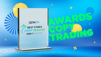 OctaFX được FxScouts đã trao giải thưởng “Nền tảng giao dịch sao chép ngoại hối tốt nhất năm 2021”
