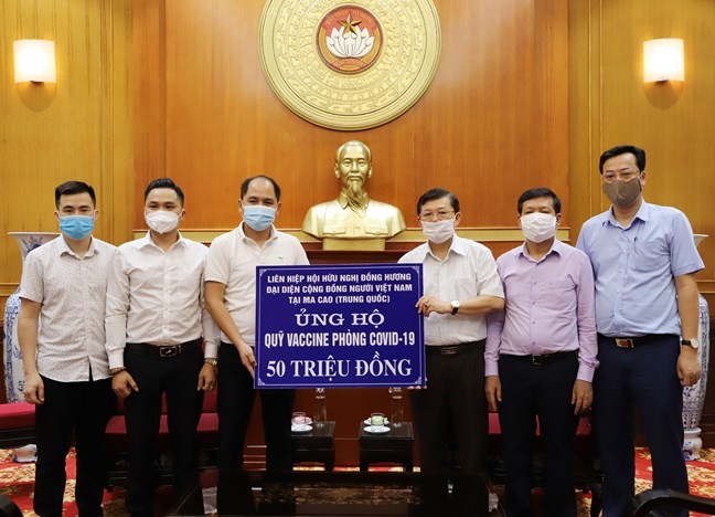 Hiệp hội người Việt Nam tại Macau hỗ trợ cộng đồng trước ảnh hưởng của dịch Covid-19
