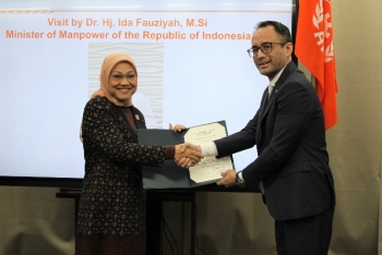 Bộ trưởng Bộ Nhân lực Indonesia thảo luận với Tổng thư ký Tổ chức Năng suất Châu Á về mở rộng hợp tác