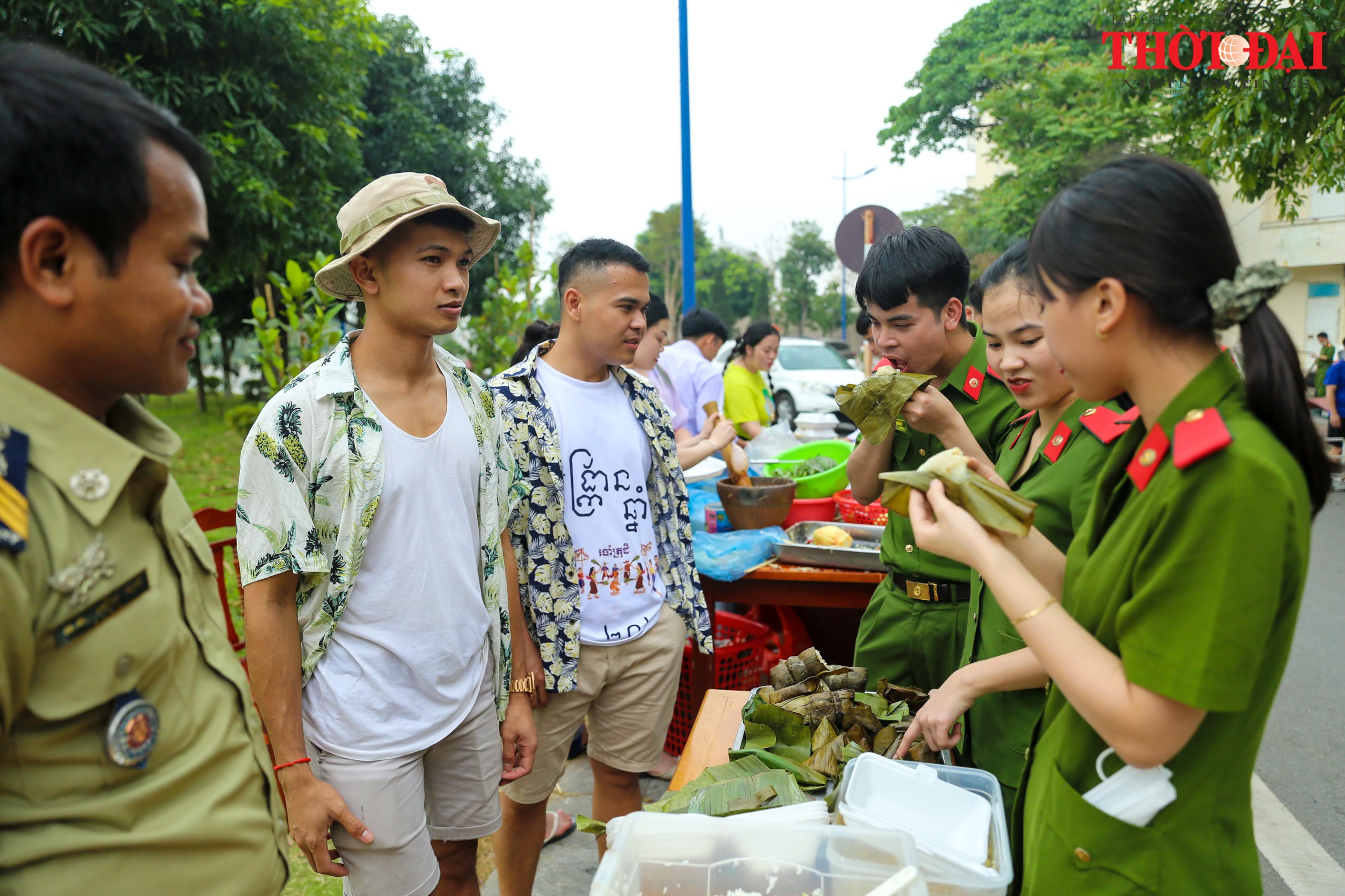 Đặc sắc Tết cổ truyền Bunpimay và Chol Chanam Thamay giữa lòng Hà Nội