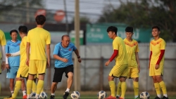 VCK U23 châu Á: U23 Việt Nam tập kín trước trận gặp UAE