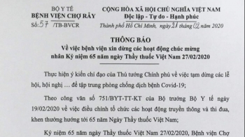 nhieu benh vien dung to chuc ngay thay thuoc viet nam vi dich covid 19