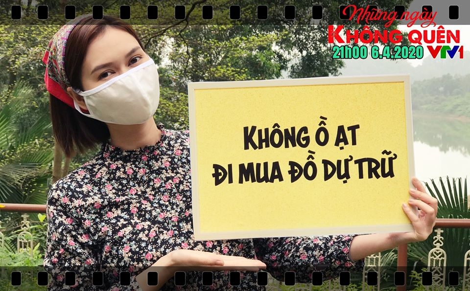 dan dien vien nhung ngay khong quen va thong diep phong chong covid 19