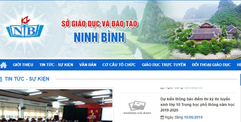 tra cuu diem thi thpt quoc gia 2019 o ninh binh