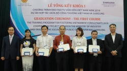 150 cán bộ đã hoàn thành chương trình Đào tạo chuyên gia tư vấn công nghiệp phụ trợ của Việt Nam
