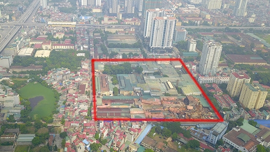 Khu đất Công ty Rạng Đông được TP.Hà Nội quy hoạch xây cao đến 50 tầng