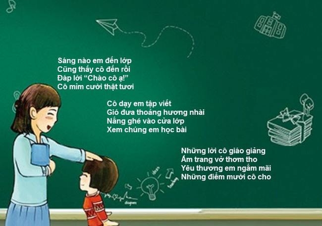 5 bai tho ngay 2011 xuc dong tang thay co dip nha giao viet nam