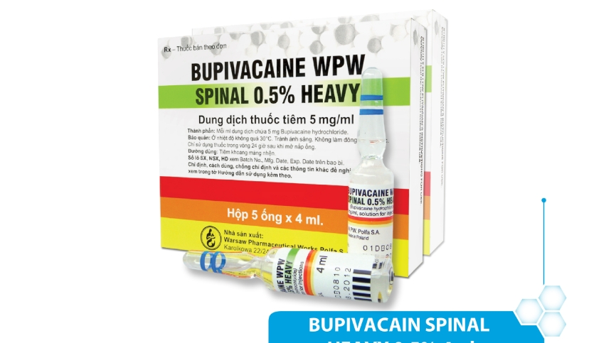 ngung san xuat su dung thuoc gay te tuy song bupivacaine wpw nghi gay tai bien san khoa