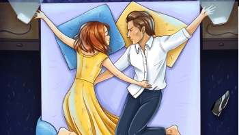 Tư thế ngủ tiết lộ hôn nhân hạnh phúc hay mong manh dễ vỡ