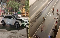 Khởi tố vụ xe Mercedes đâm chết 2 người ở hầm Kim Liên