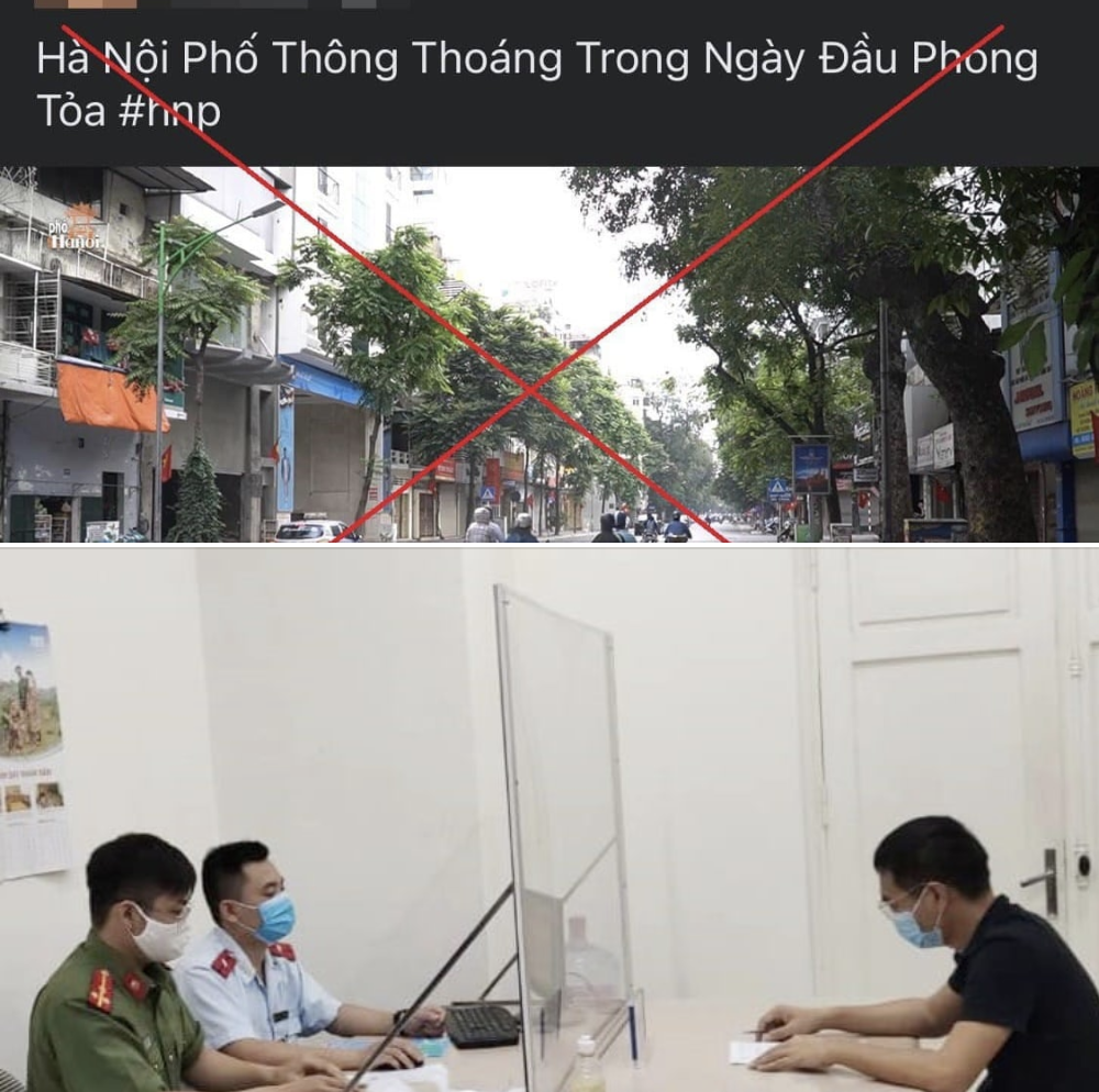 Xử phạt chủ trang facebook 