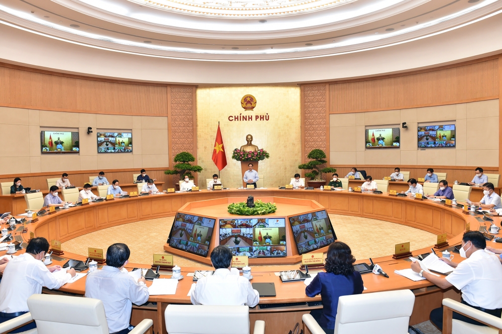 Thủ tướng Phạm Minh Chính: Cần chống dịch nghiêm ngặt hơn, quyết liệt hơn với những giải pháp đặc biệt
