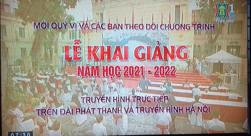 Lễ khai giảng đặc biệt ở Thủ đô