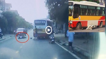 Một học sinh tử vong thương tâm sau va chạm với xe buýt