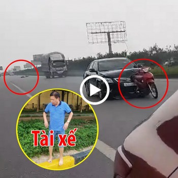 Toàn cảnh vụ ô tô Camry tông kinh hoàng xe máy, kéo lê hàng trăm mét