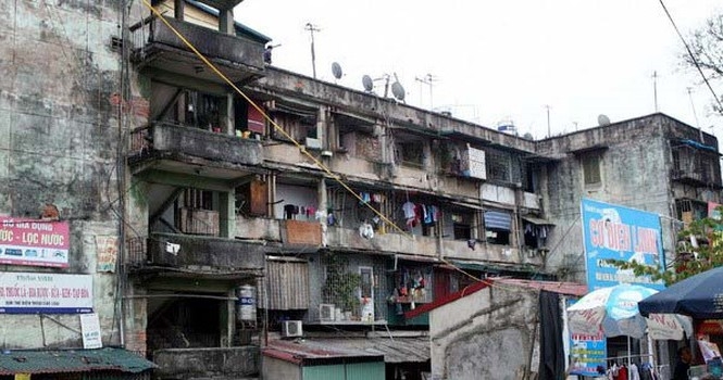 19 nha dau tu se xay dung lai 30 khu chung cu cu o ha noi