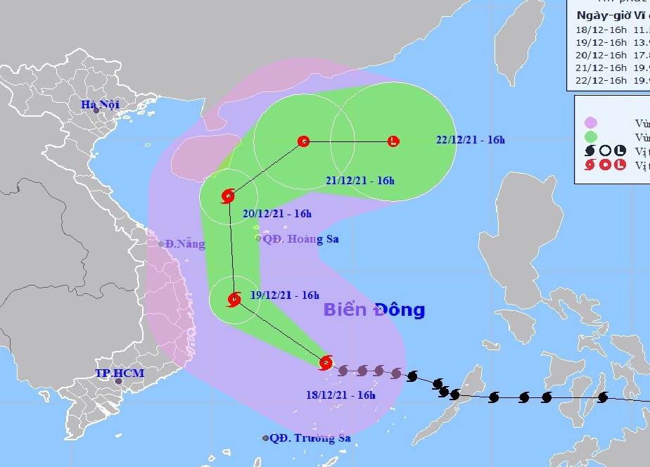 TIN BÃO KHẨN CẤP VÀ CÁC CHỈ ĐẠO ỨNG PHÓ