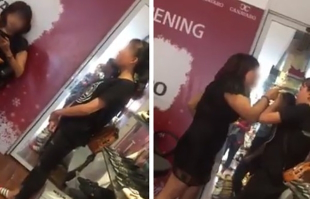 Phạt hành chính chủ shop giày dép đánh nữ sinh đến đòi lương