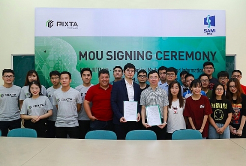 Pixta Việt Nam hợp tác đại học Bách Khoa nghiên cứu lĩnh vực học máy