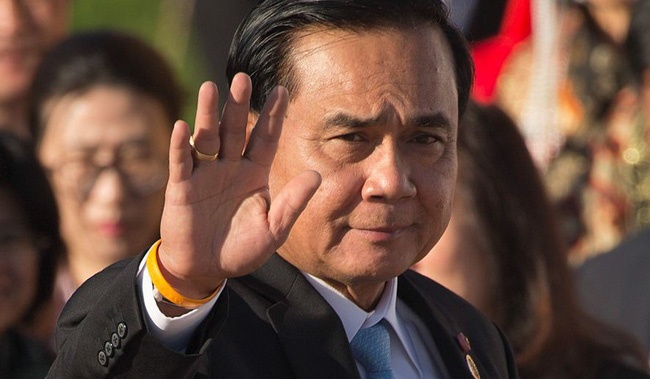 ong prayut chan ocha duoc bau lam thu tuong thu 30 cua thai lan voi so phieu vuot troi