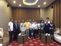 Gặp gỡ gia đình Chủ tịch Souphanouvong ở xứ sở hoa Chăm pa