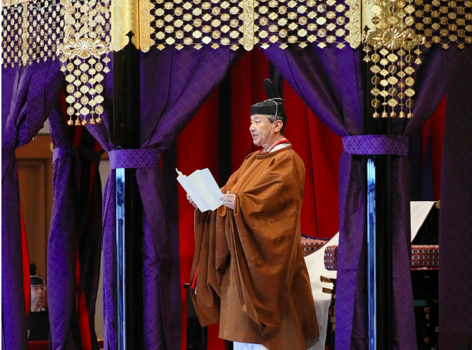 Hoàng đế Nhật Bản Naruhito chính thức đăng quang
