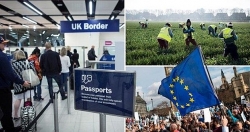 Công dân EU rời Anh lớn nhất trong 10 năm qua