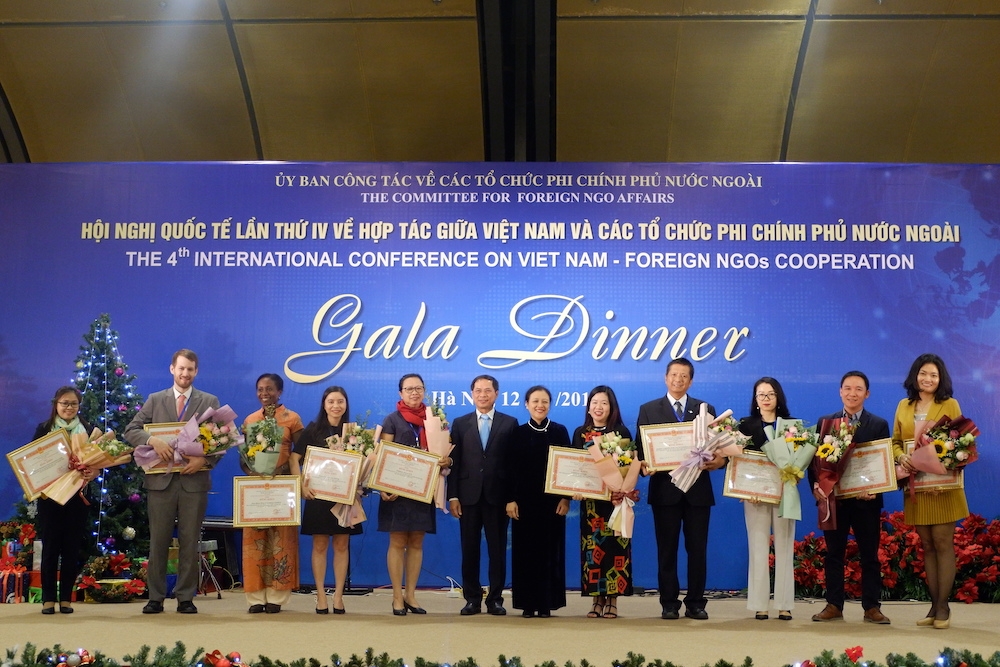 vinh danh 29 to chuc phi chinh phu co dong gop tich cuc cho viet nam giai doan 2014 2018