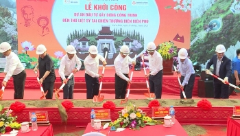 Điện Biên: Khởi công xây dựng đền thờ các anh hùng liệt sỹ chiến trường Điện Biên Phủ