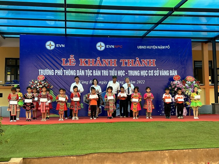Điện Biên: Khánh thành công trình Trường học tại xã nghèo biên giới