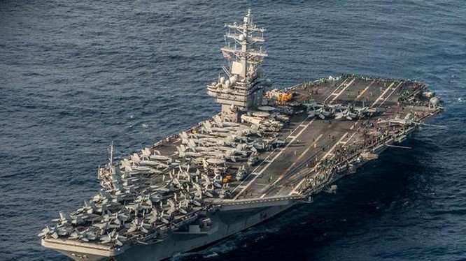 Mỹ điều hai tàu sân bay đến tập trận ở Biển Đông